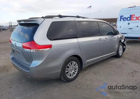 2012 Toyota Sienna Xle V6 8 Passenger from USA, damaged, VIN 5TDYK3DC4CS179423